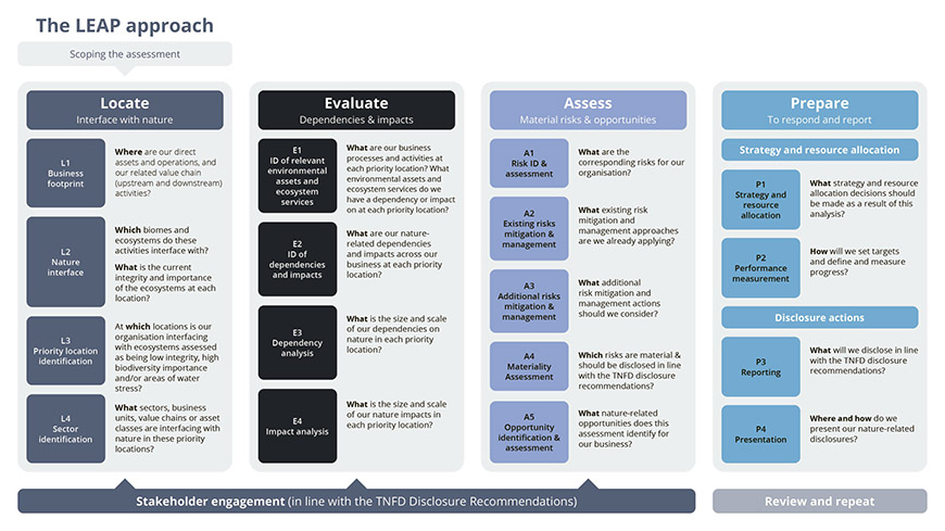 Detailing the locate, evaluate, assess and prepare phases of the LEAP approach