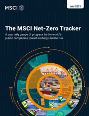 MSCI Net Zero Tracker July 2021